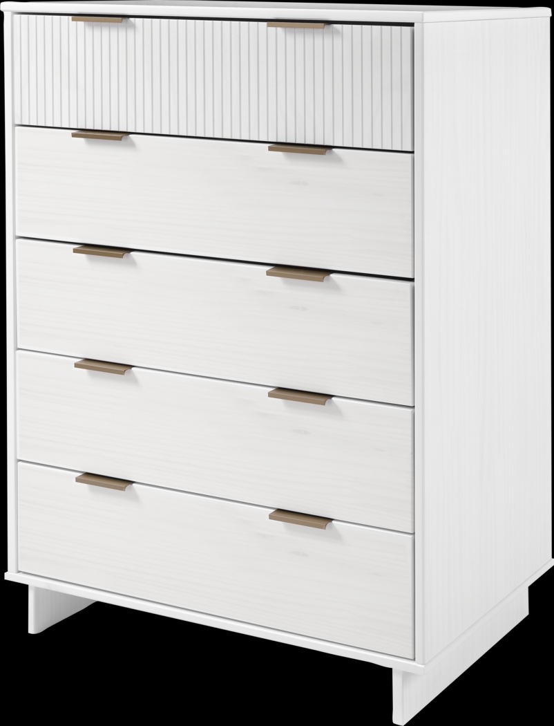 Bremmer III White Dresser - Thumbnail - Image 5