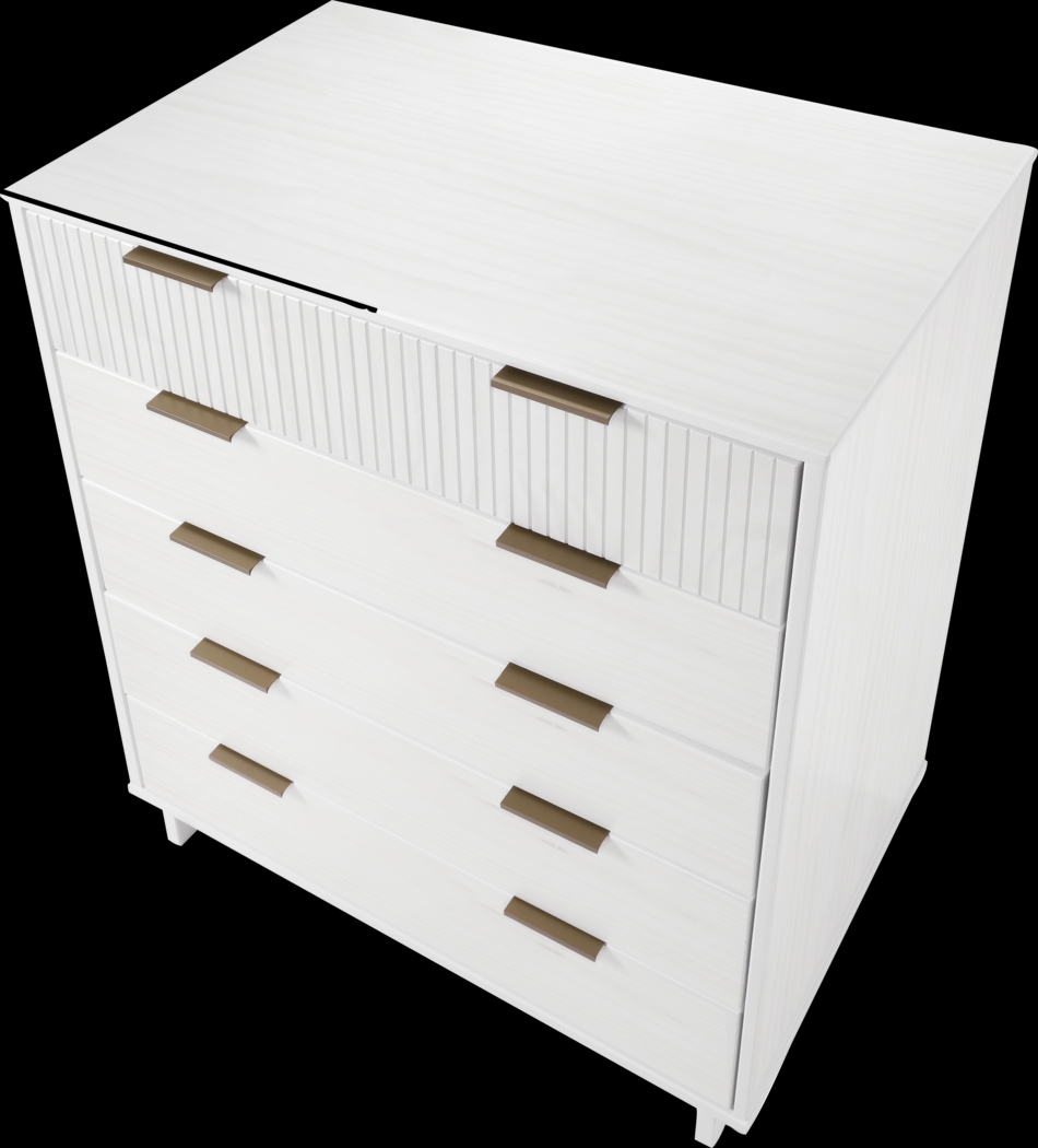 Bremmer III White Dresser - Thumbnail - Image 7