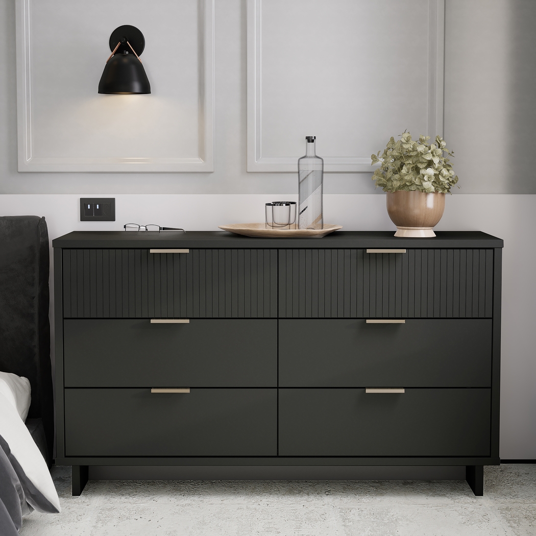 Bremmer IV Dark Gray Dresser - Thumbnail - Image 2