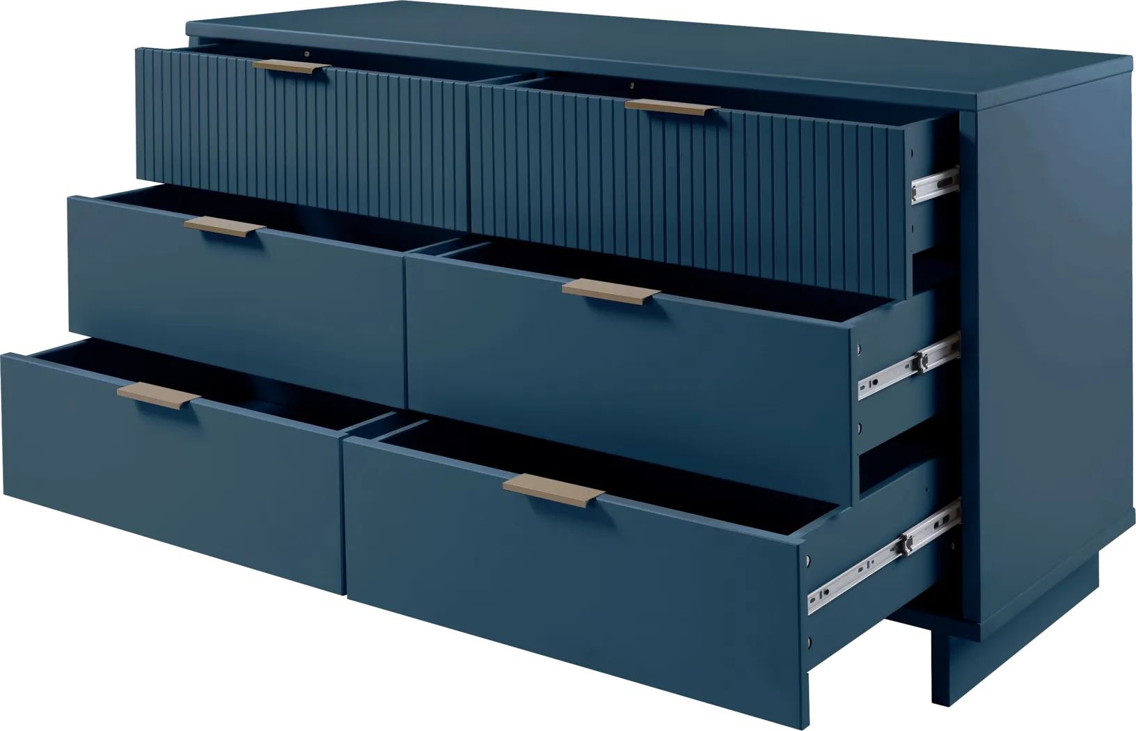 Bremmer IV Midnight Blue Dresser - Thumbnail - Image 4