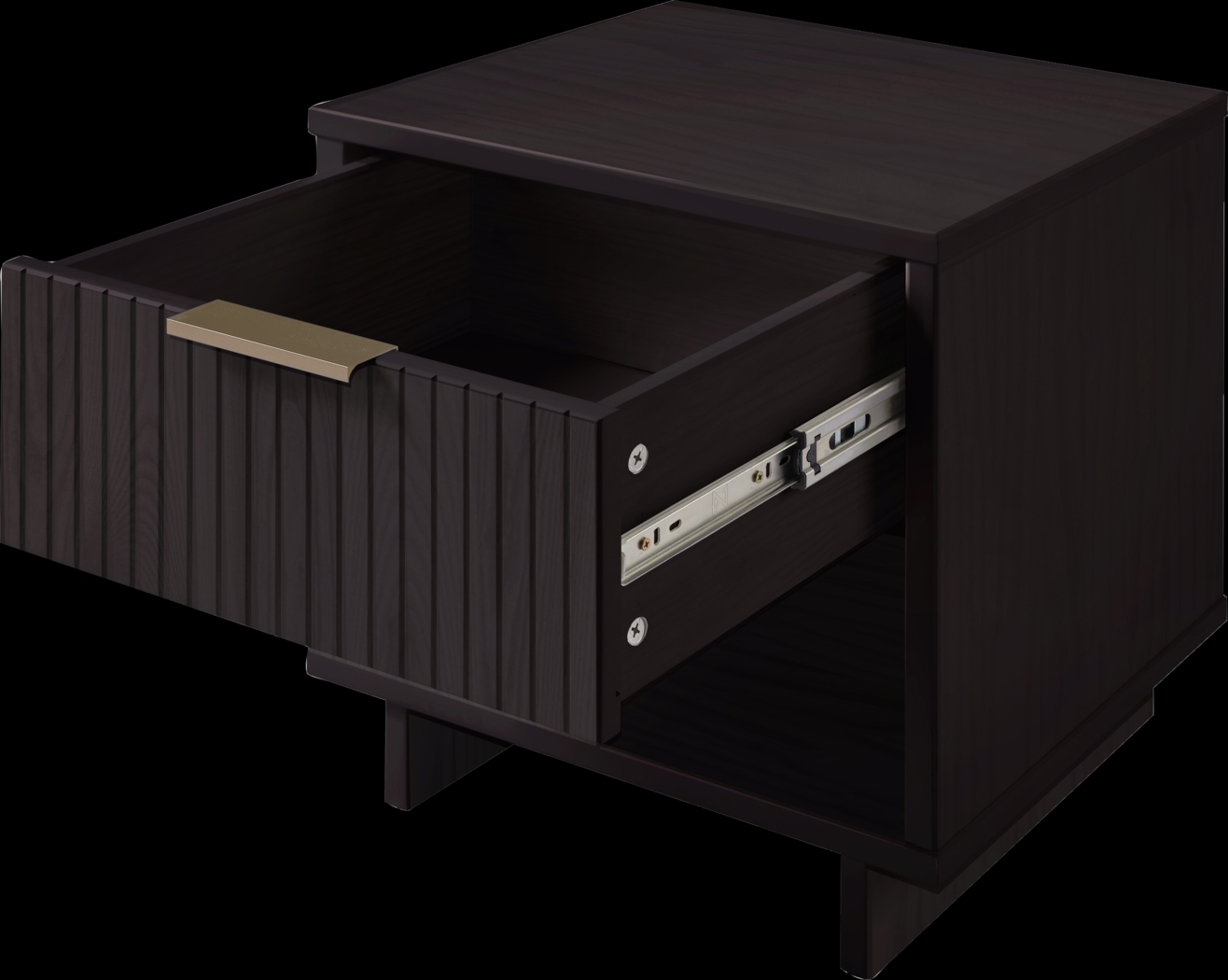 Bremmer V Black Nightstand - Thumbnail - Image 4