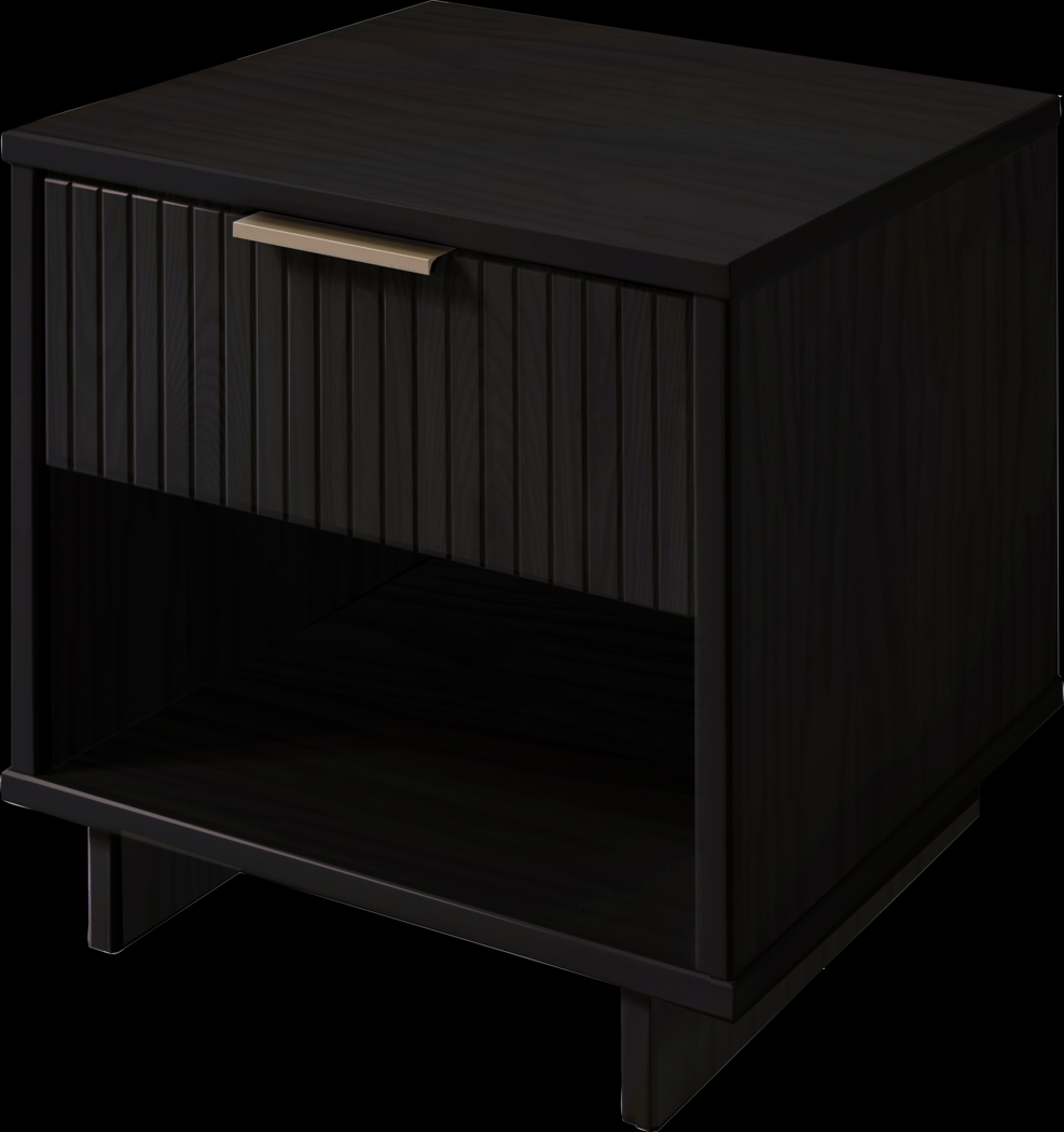 Bremmer V Black Nightstand - Thumbnail - Image 5