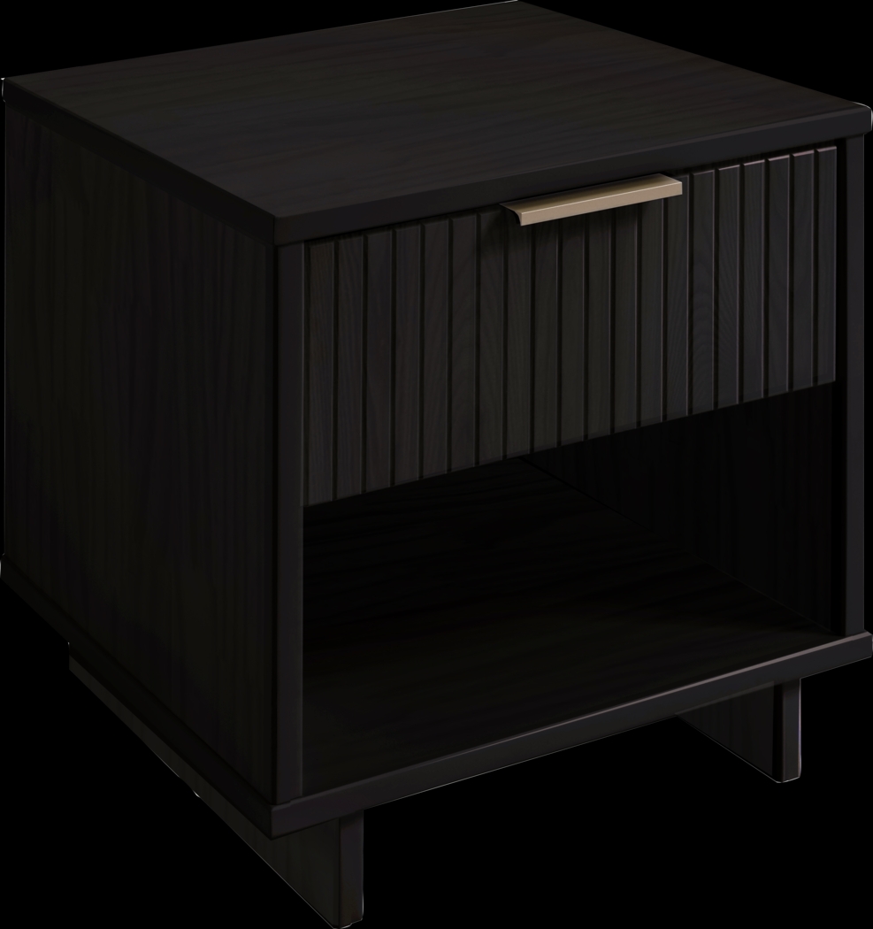Bremmer V Black Nightstand - Thumbnail - Image 6