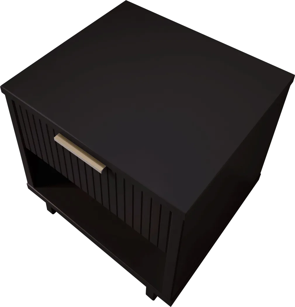 Bremmer V Black Nightstand - Thumbnail - Image 6