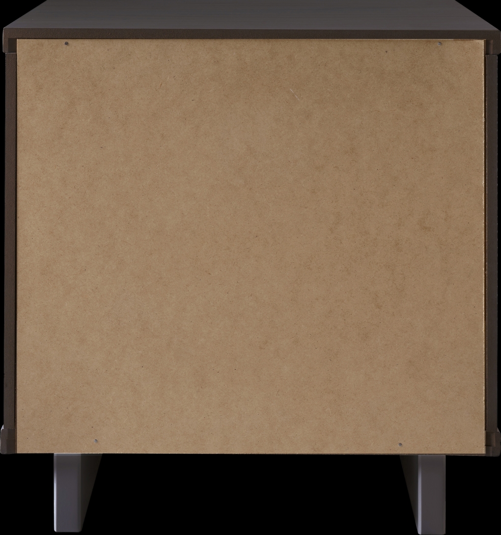 Bremmer V Dark Gray Nightstand - Thumbnail - Image 9