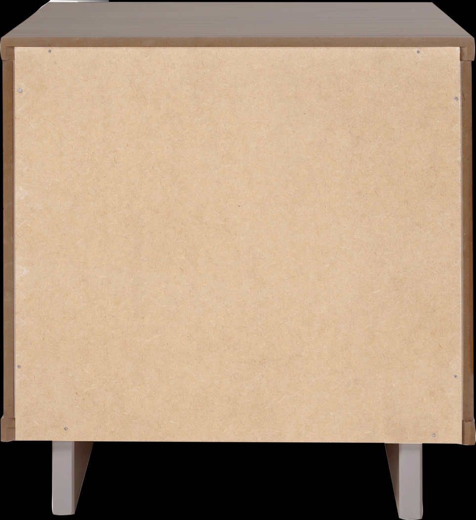 Bremmer V Light Gray Nightstand - Thumbnail - Image 4
