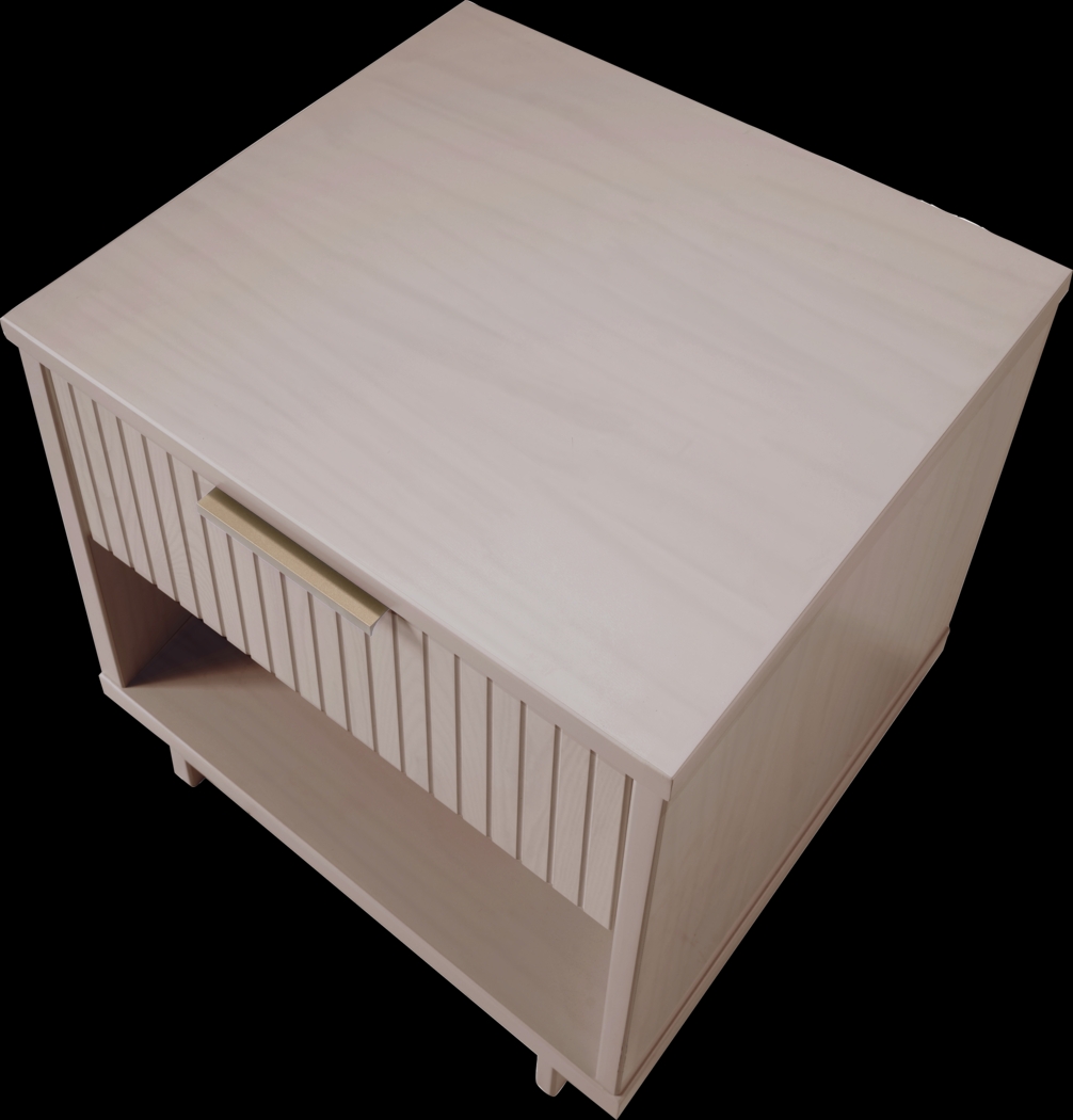 Bremmer V Light Gray Nightstand - Thumbnail - Image 8