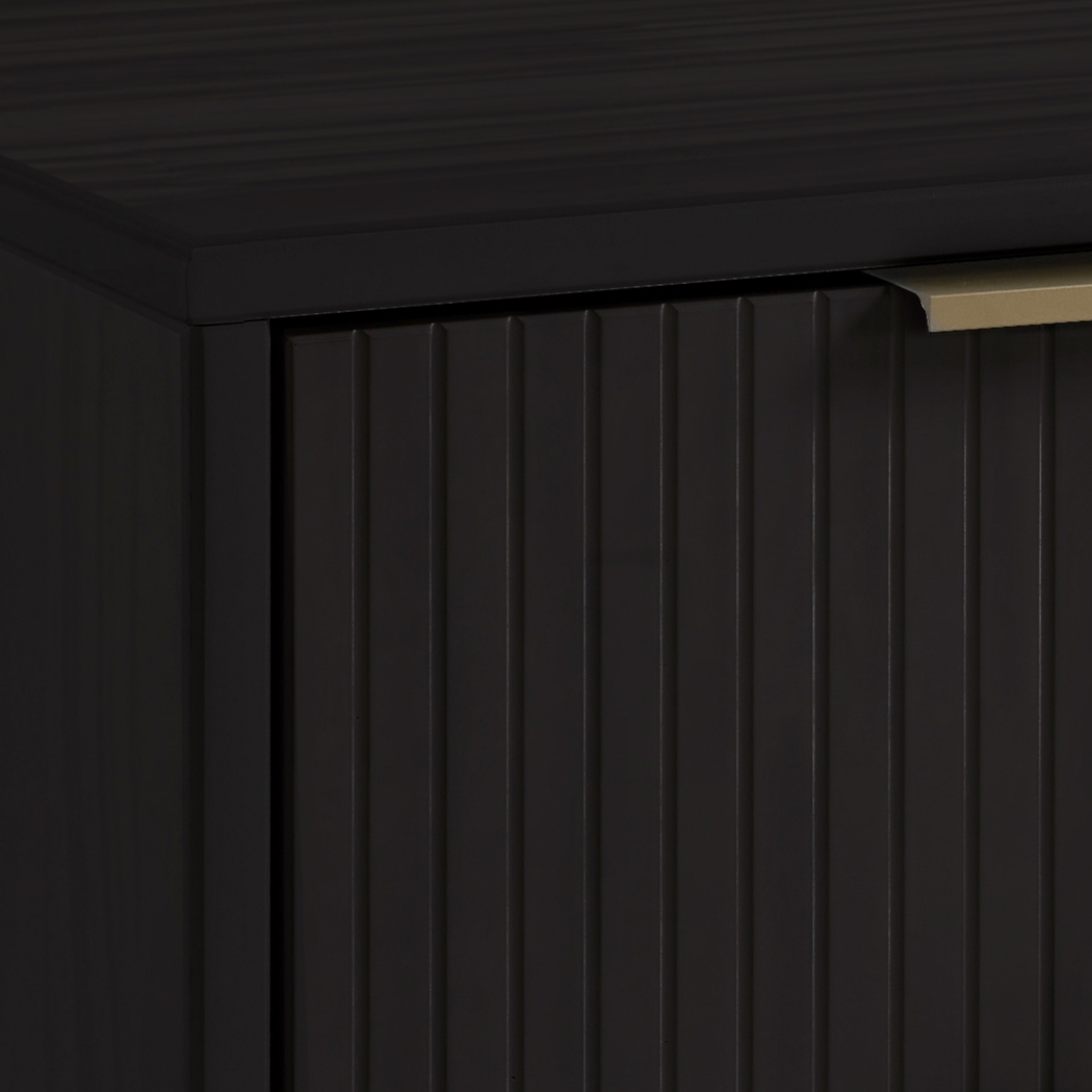 Bremmer VI Black Nightstand - Thumbnail - Image 3
