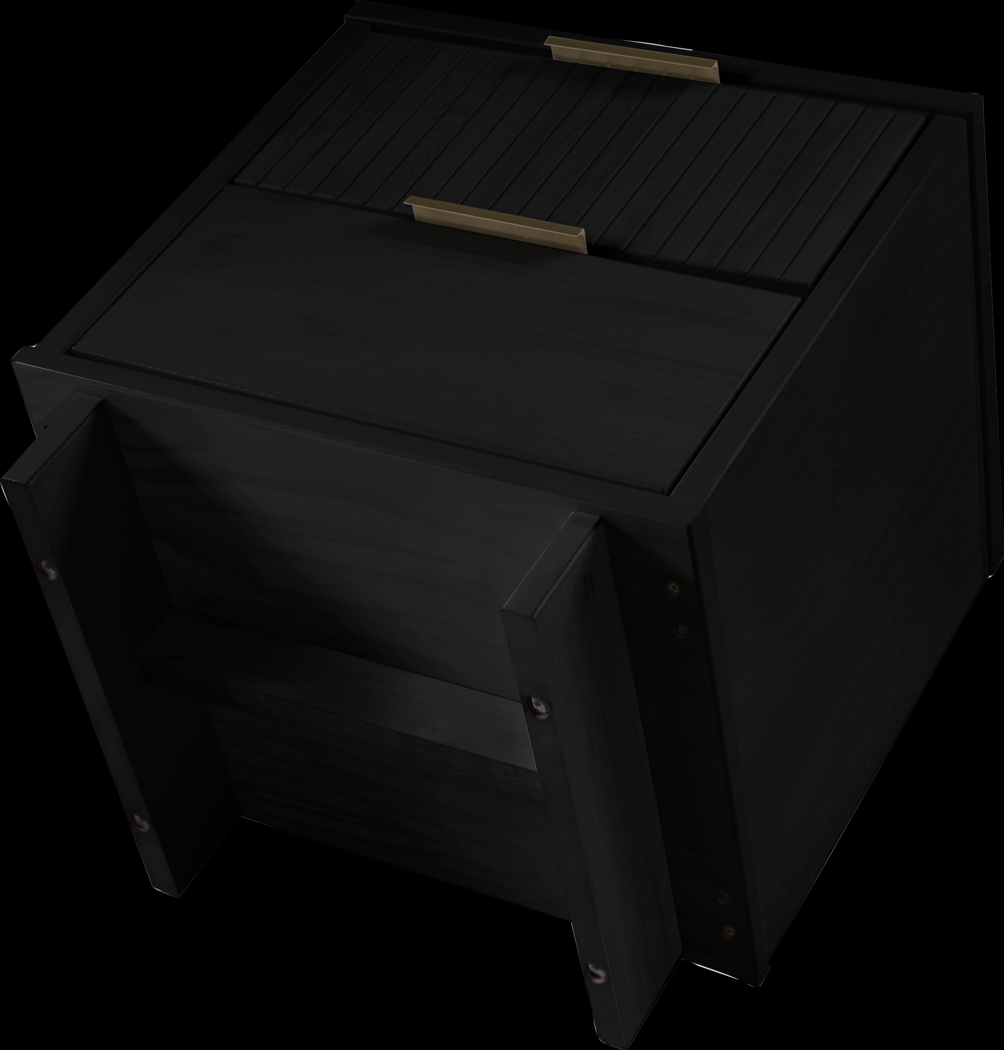 Bremmer VI Black Nightstand - Thumbnail - Image 4