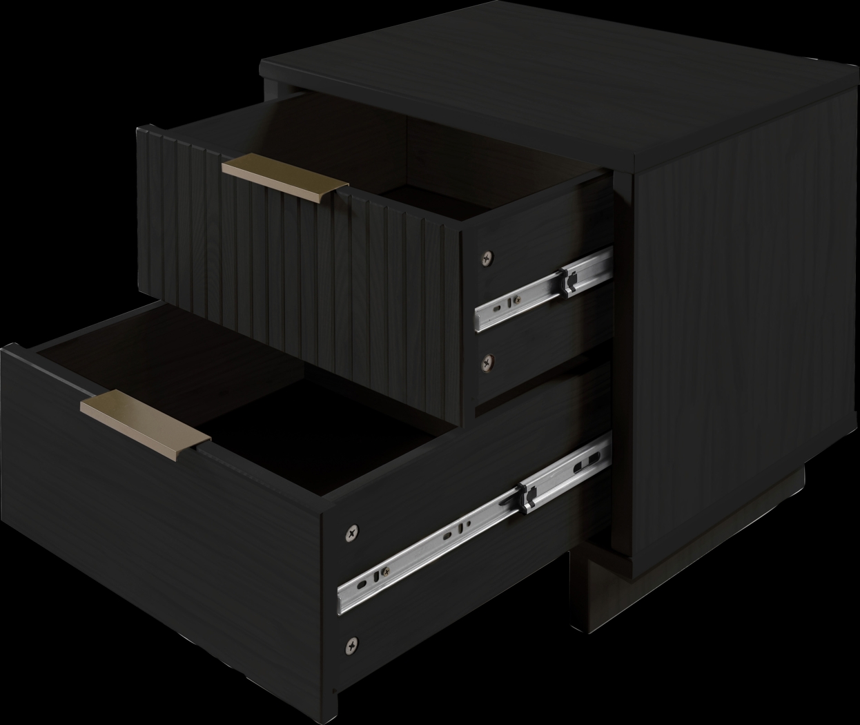 Bremmer VI Black Nightstand - Thumbnail - Image 7