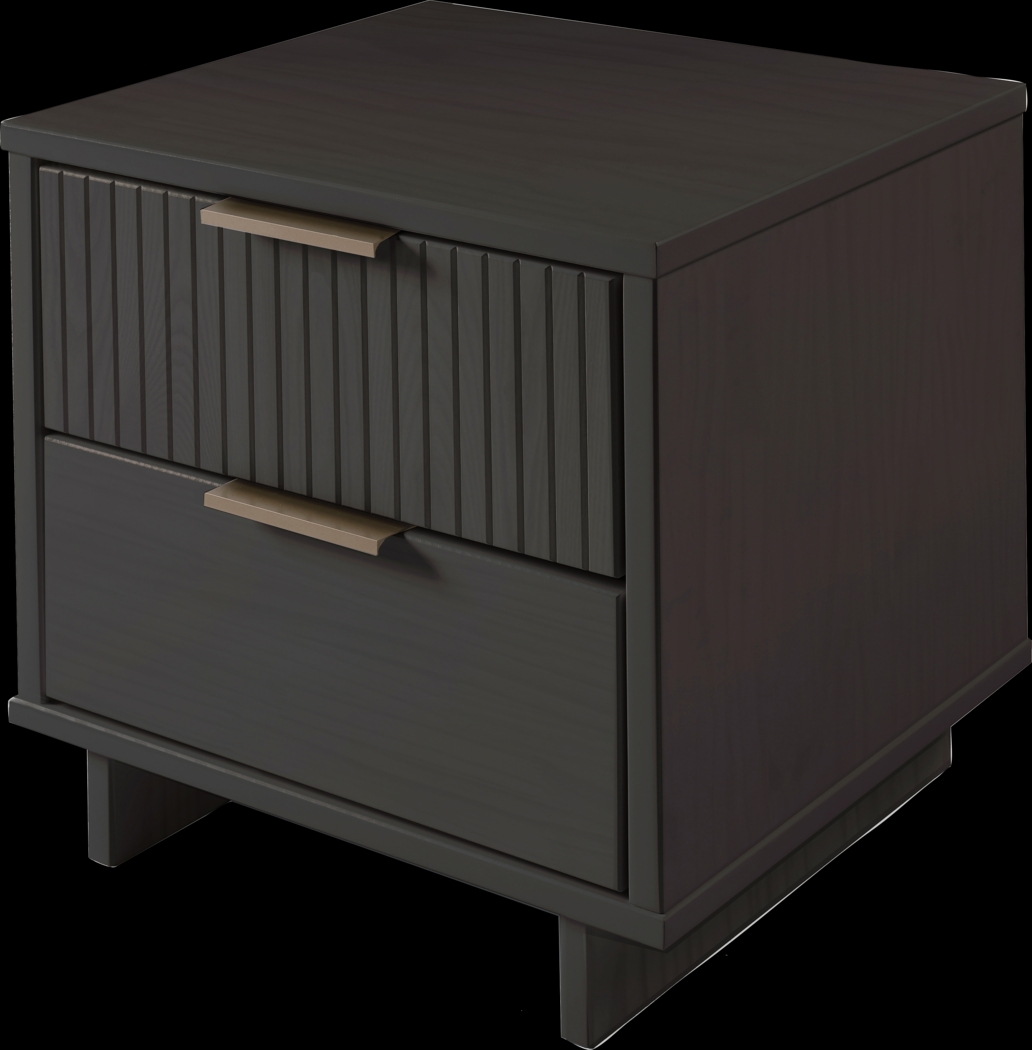 Bremmer VI Dark Gray Nightstand - Thumbnail - Image 8