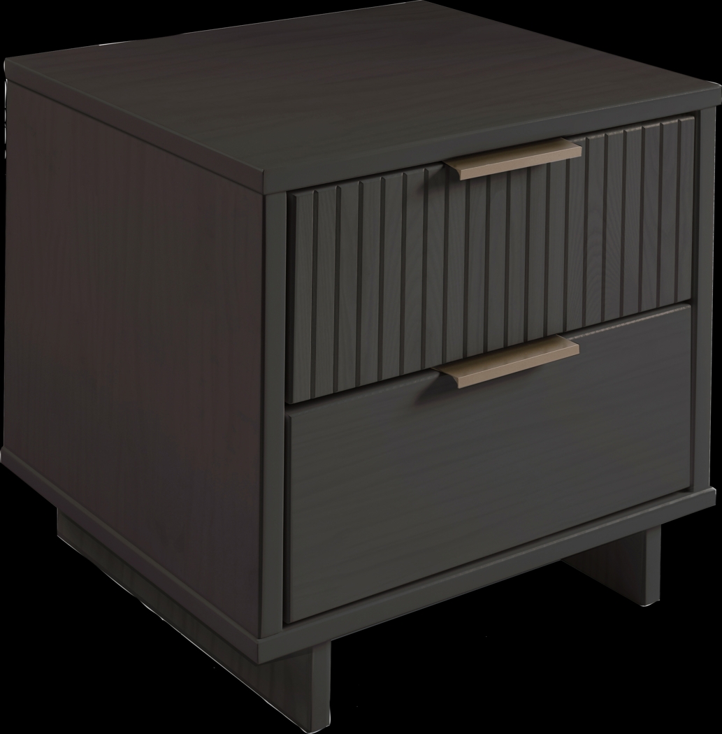 Bremmer VI Dark Gray Nightstand - Thumbnail - Image 9