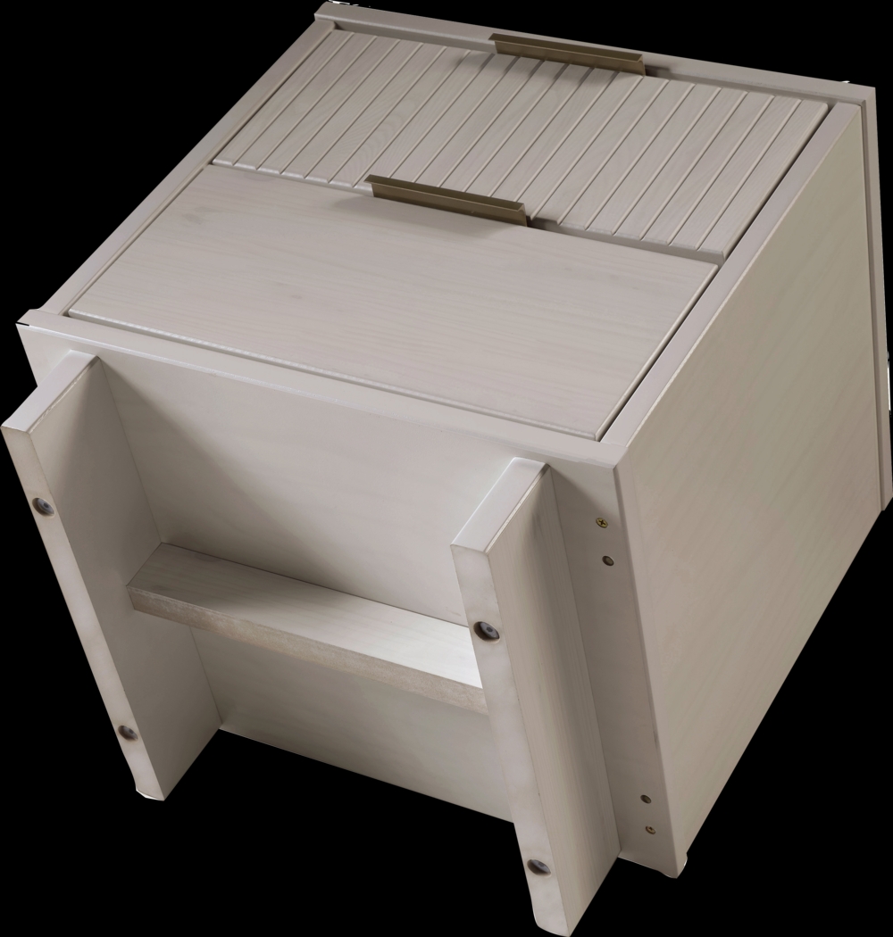 Bremmer VI Light Gray Nightstand - Thumbnail - Image 4