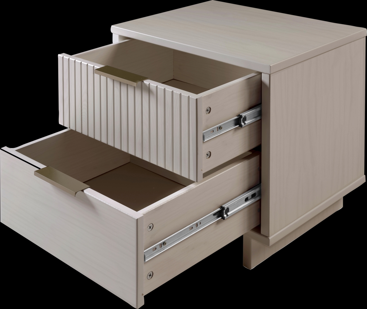 Bremmer VI Light Gray Nightstand - Thumbnail - Image 7