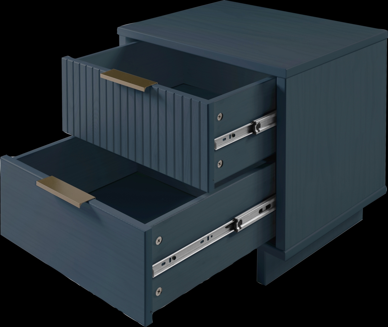 Bremmer VI Midnight Blue Nightstand - Thumbnail - Image 7