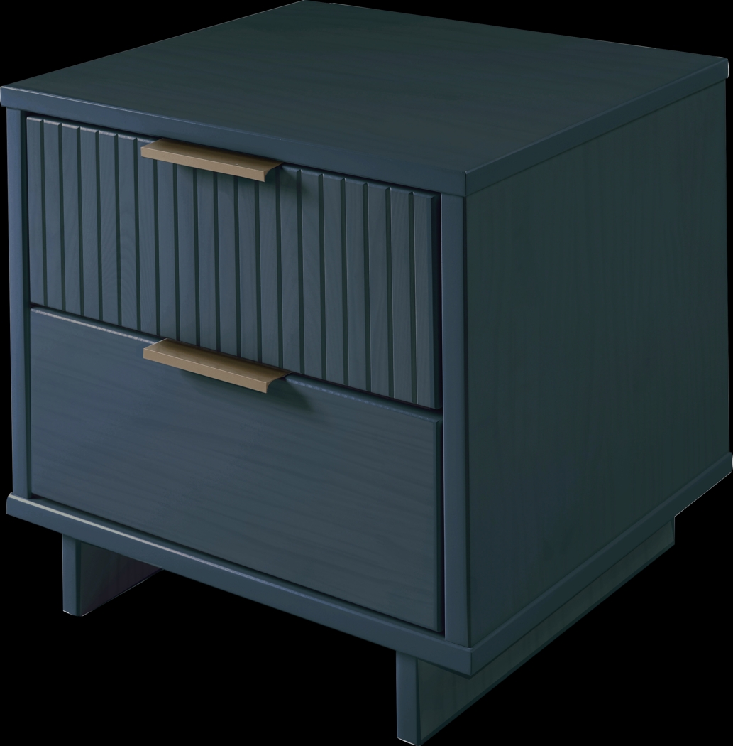 Bremmer VI Midnight Blue Nightstand - Thumbnail - Image 8