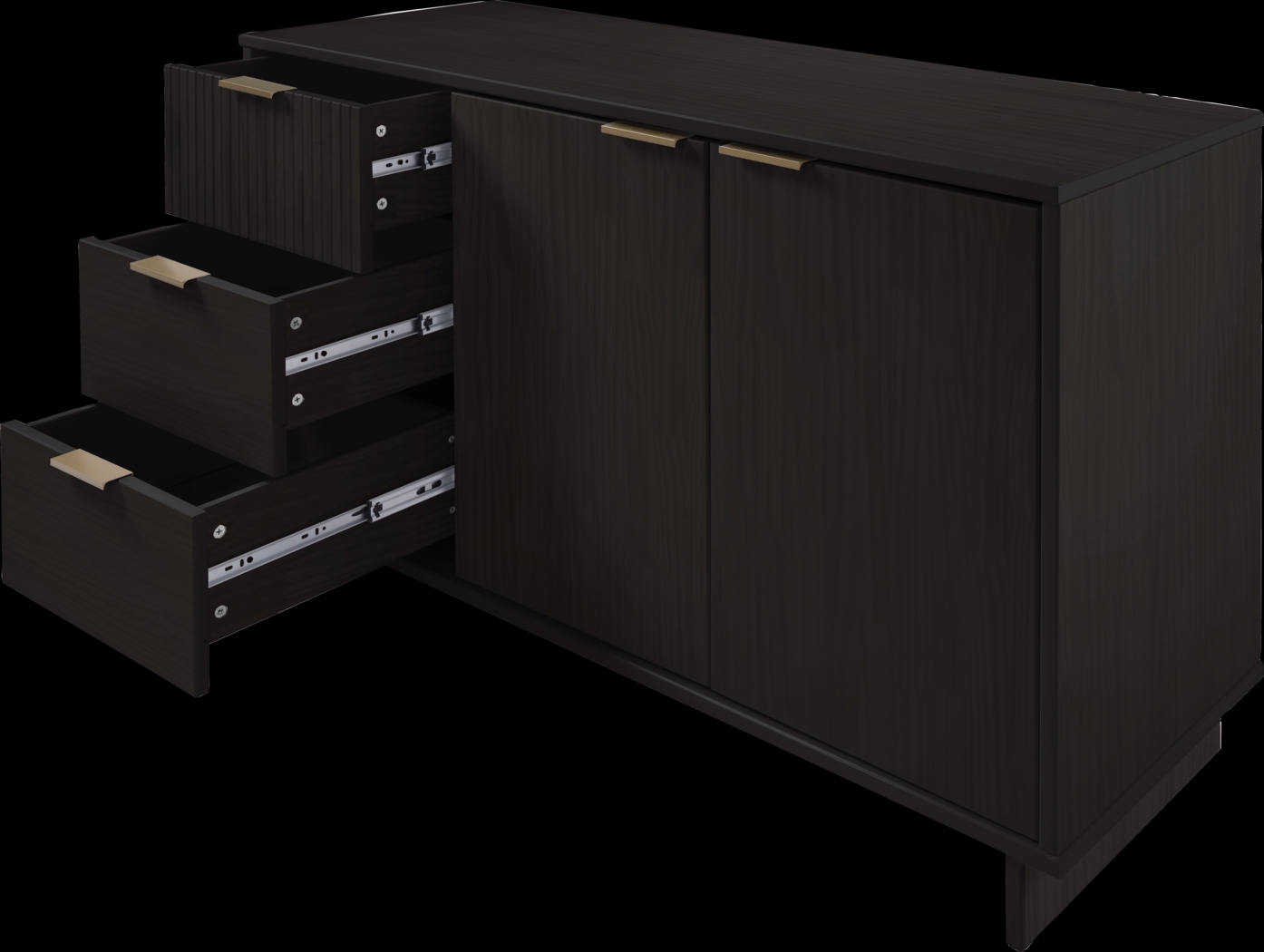 Bremmer VII Black Sideboard - Thumbnail - Image 8