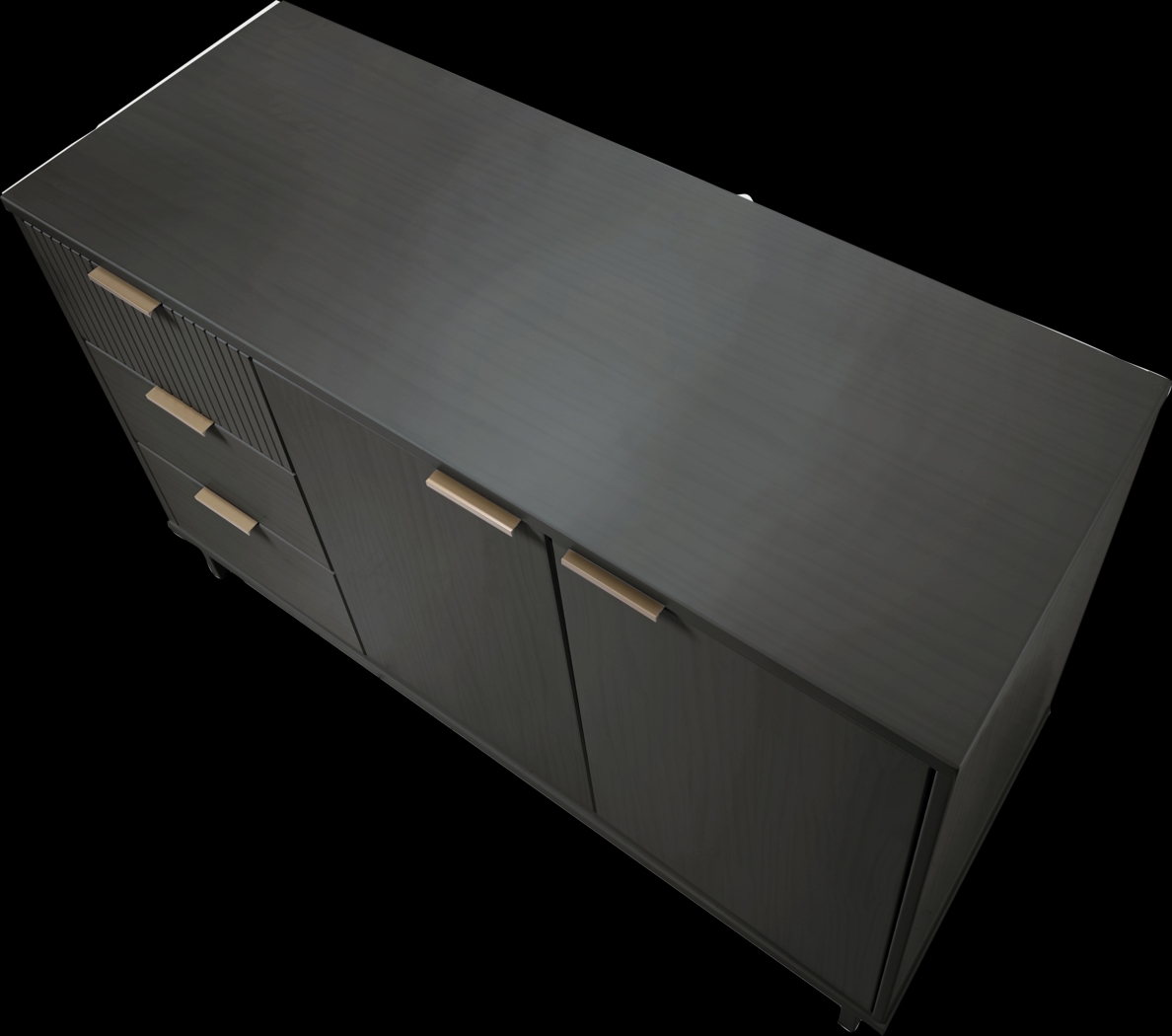 Bremmer VII Dark Gray Sideboard - Thumbnail - Image 10