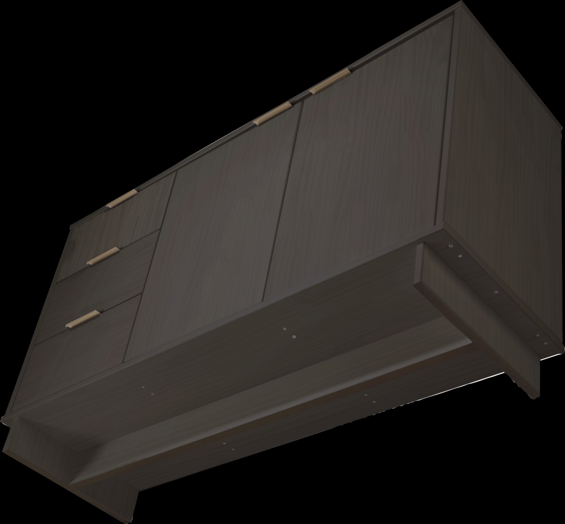Bremmer VII Dark Gray Sideboard - Thumbnail - Image 7