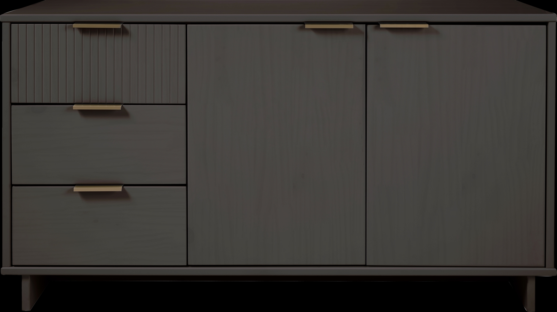 Bremmer VII Dark Gray Sideboard - Thumbnail - Image 1