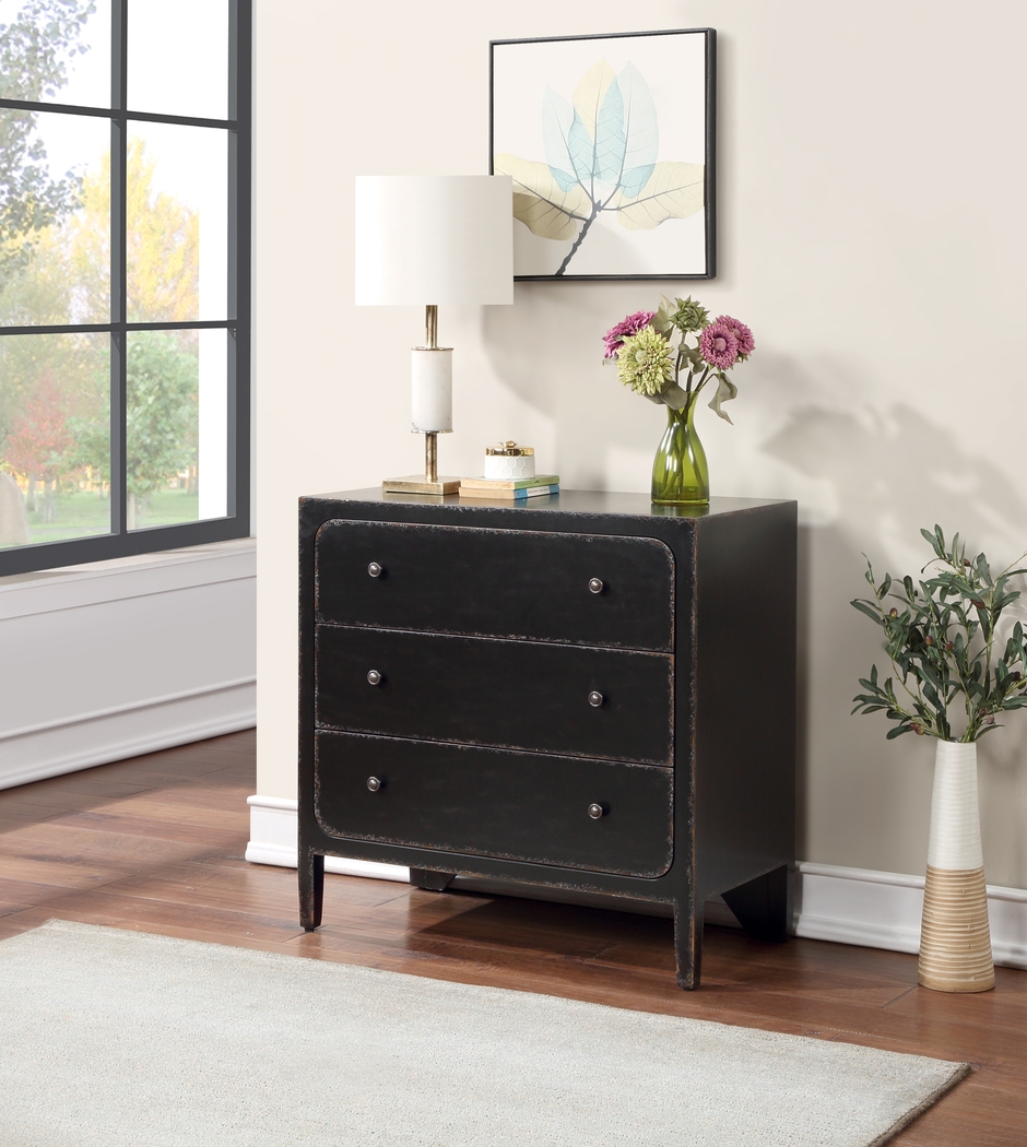 Bremo Black Accent Cabinet - Thumbnail - Image 2
