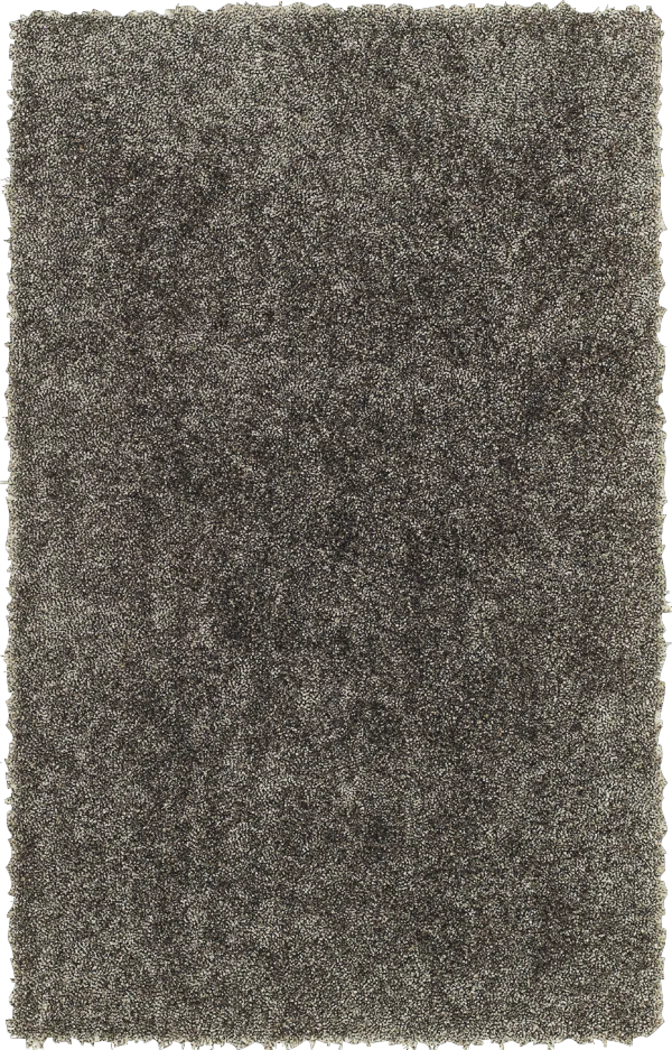 Brenard Gray Shag 5 x 7'6 Rug - Thumbnail - Image 1