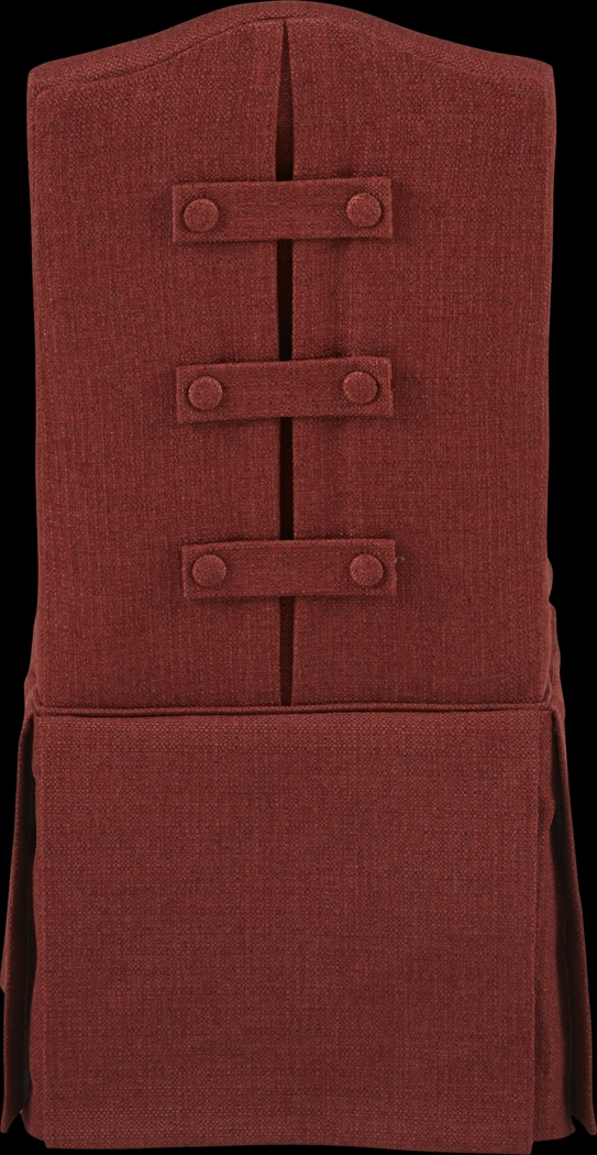 Brendal Red Side Chair - Thumbnail - Image 2