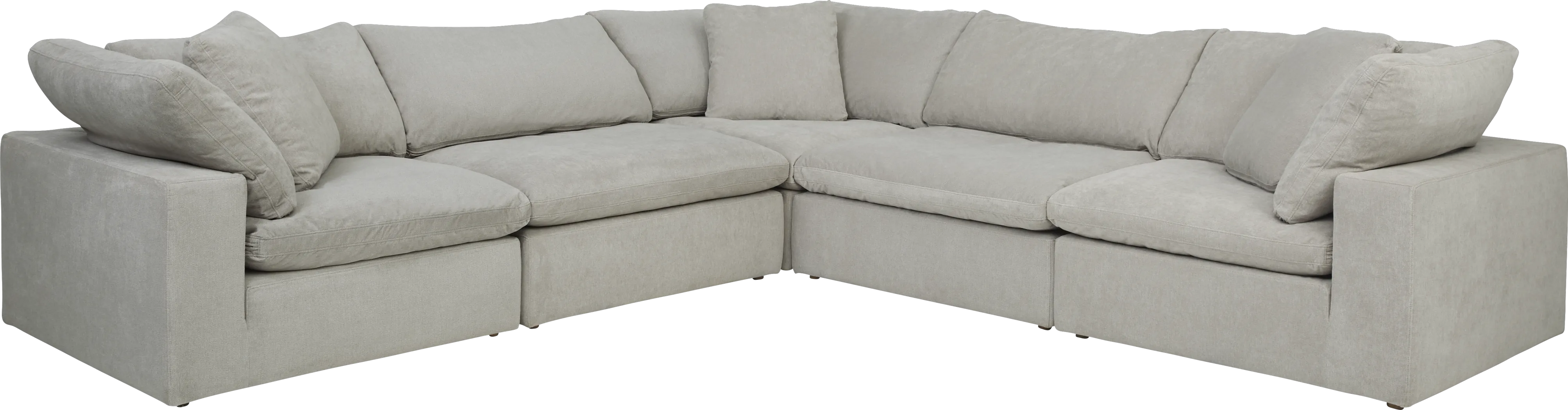 Brendan Gray 7 Pc Sectional Living Room - Thumbnail - Image 2