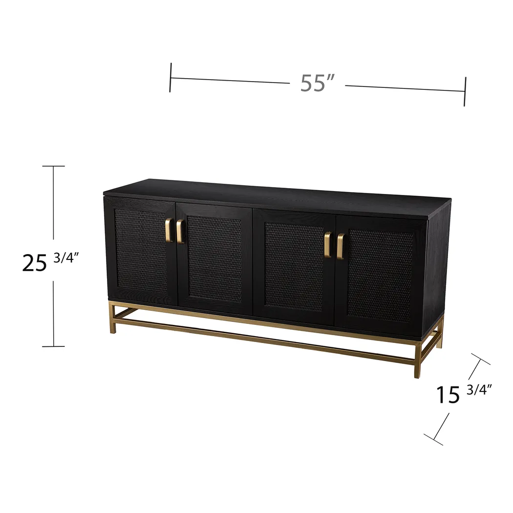 Brendle Black 55 in. Console - Image 9