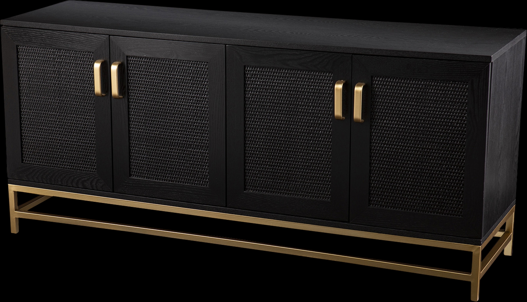 Brendle Black 55 in. Console - Thumbnail - Image 1