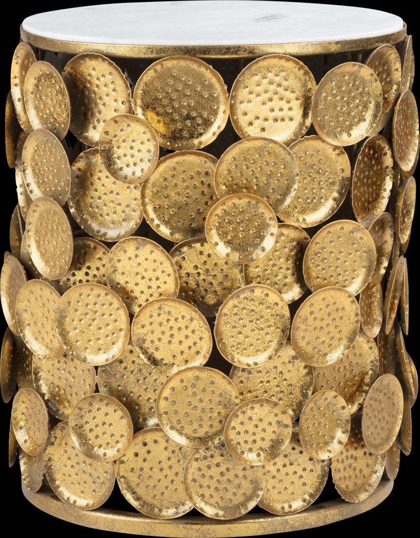 Brenella Gold Accent Table - Thumbnail - Image 1