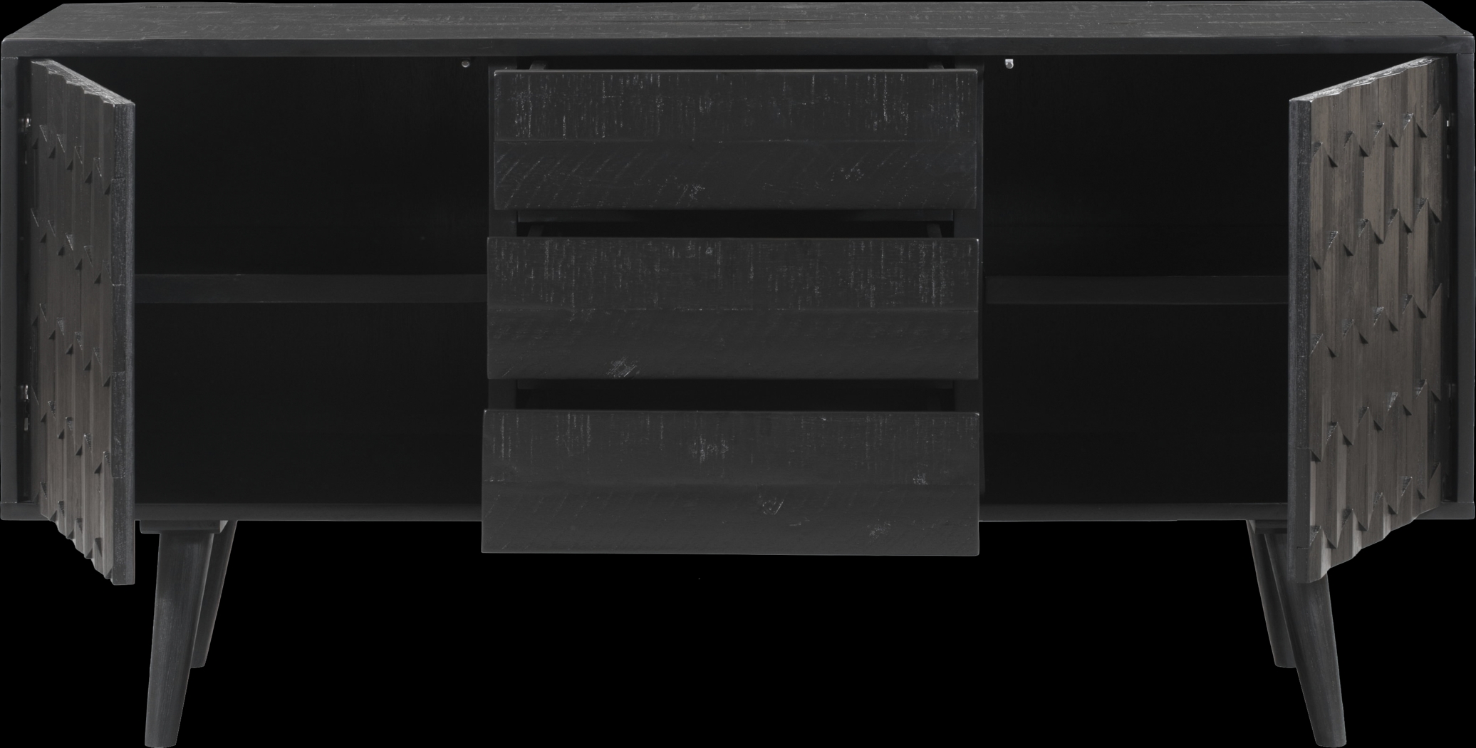 Brentan Black Sideboard - Thumbnail - Image 5