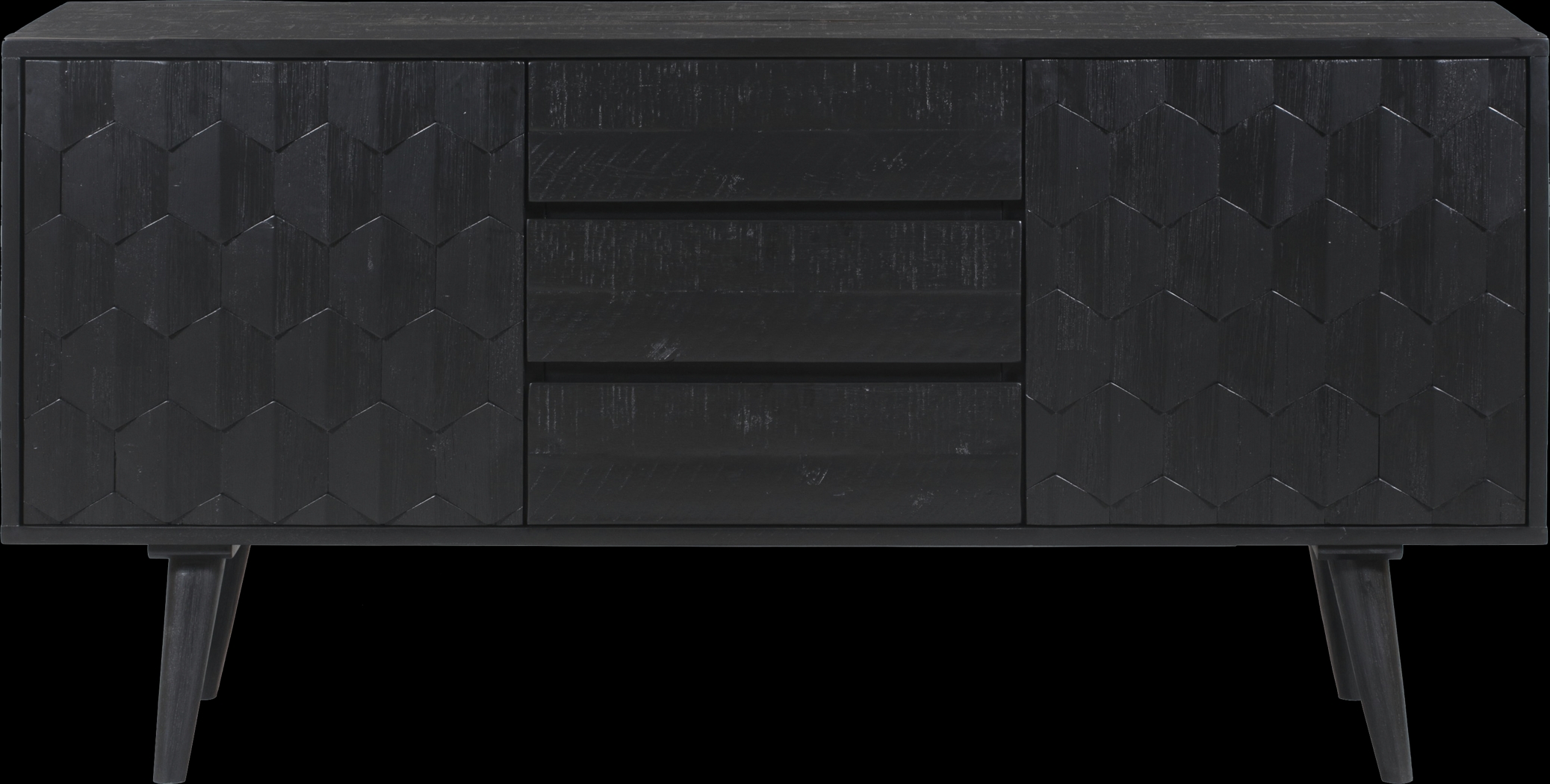 Brentan Black Sideboard - Thumbnail - Image 1