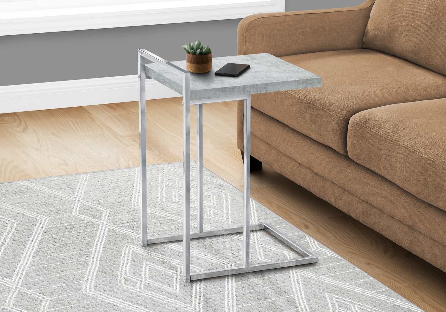 Brenteresa Grove Gray Accent Table - Thumbnail - Image 3