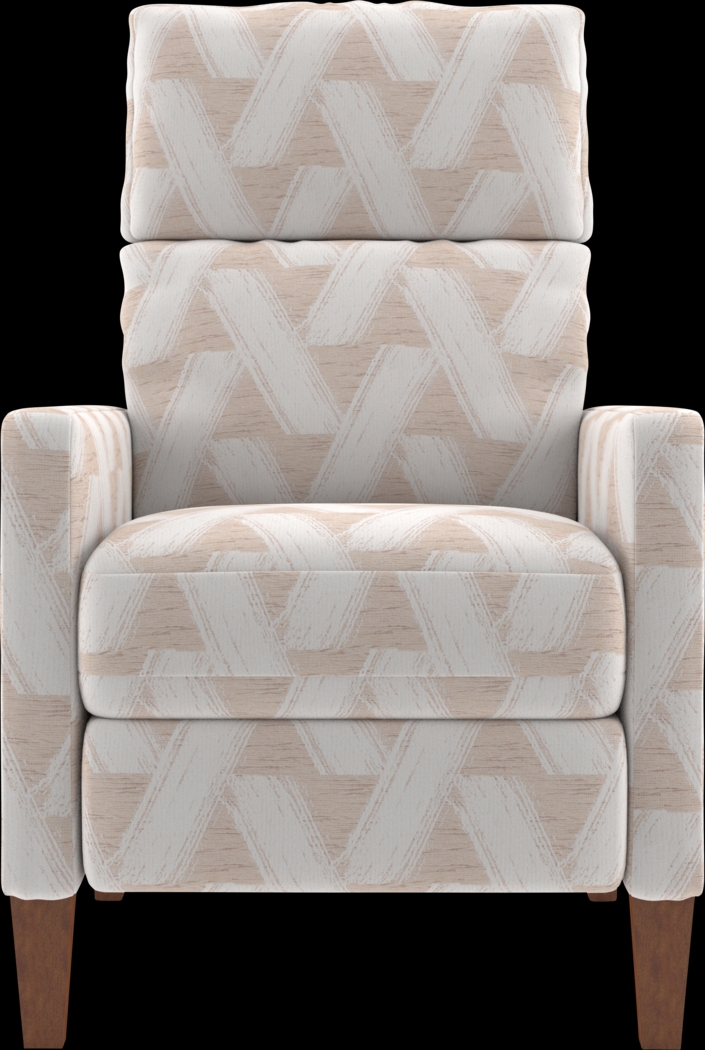 Brentway Beige Push Back Recliner - Thumbnail - Image 3