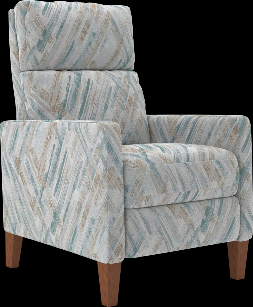 Brentway Blue Power Recliner - Thumbnail - Image 1