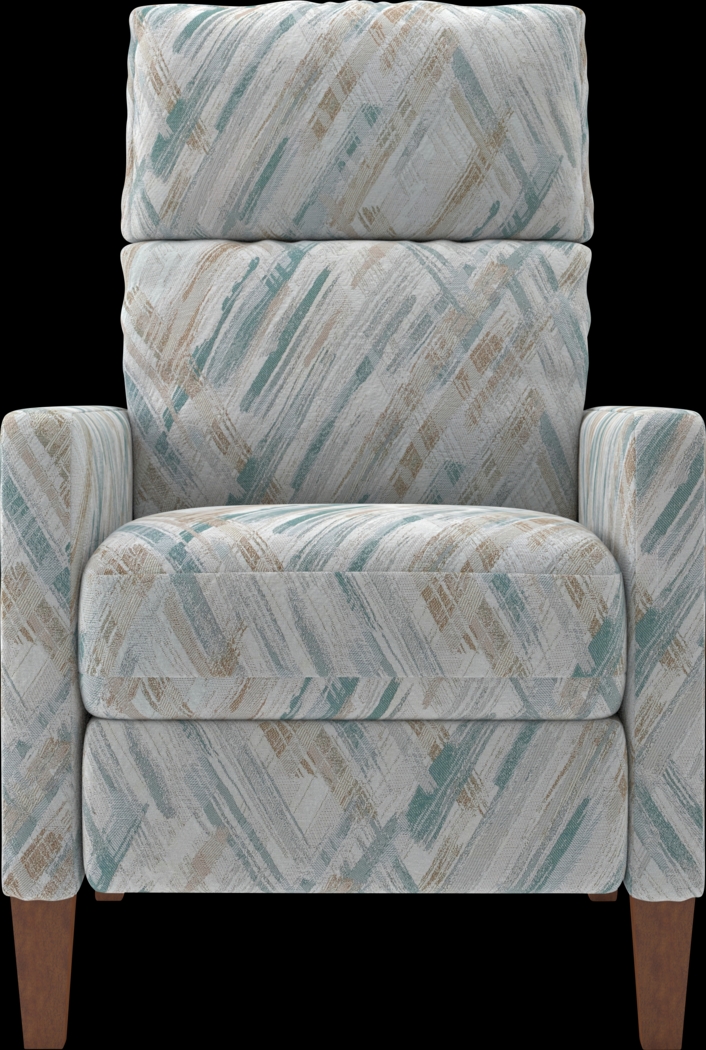 Brentway Blue Push Back Recliner - Thumbnail - Image 3