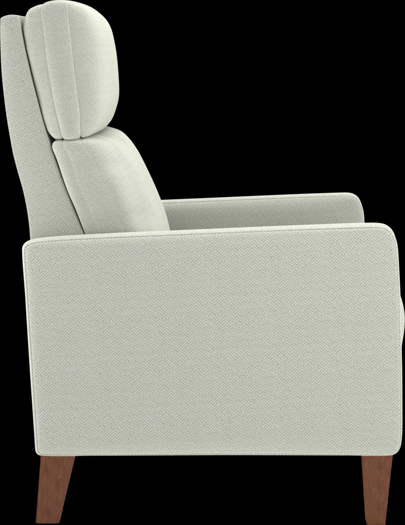 Brentway Cream Push Back Recliner - Thumbnail - Image 2