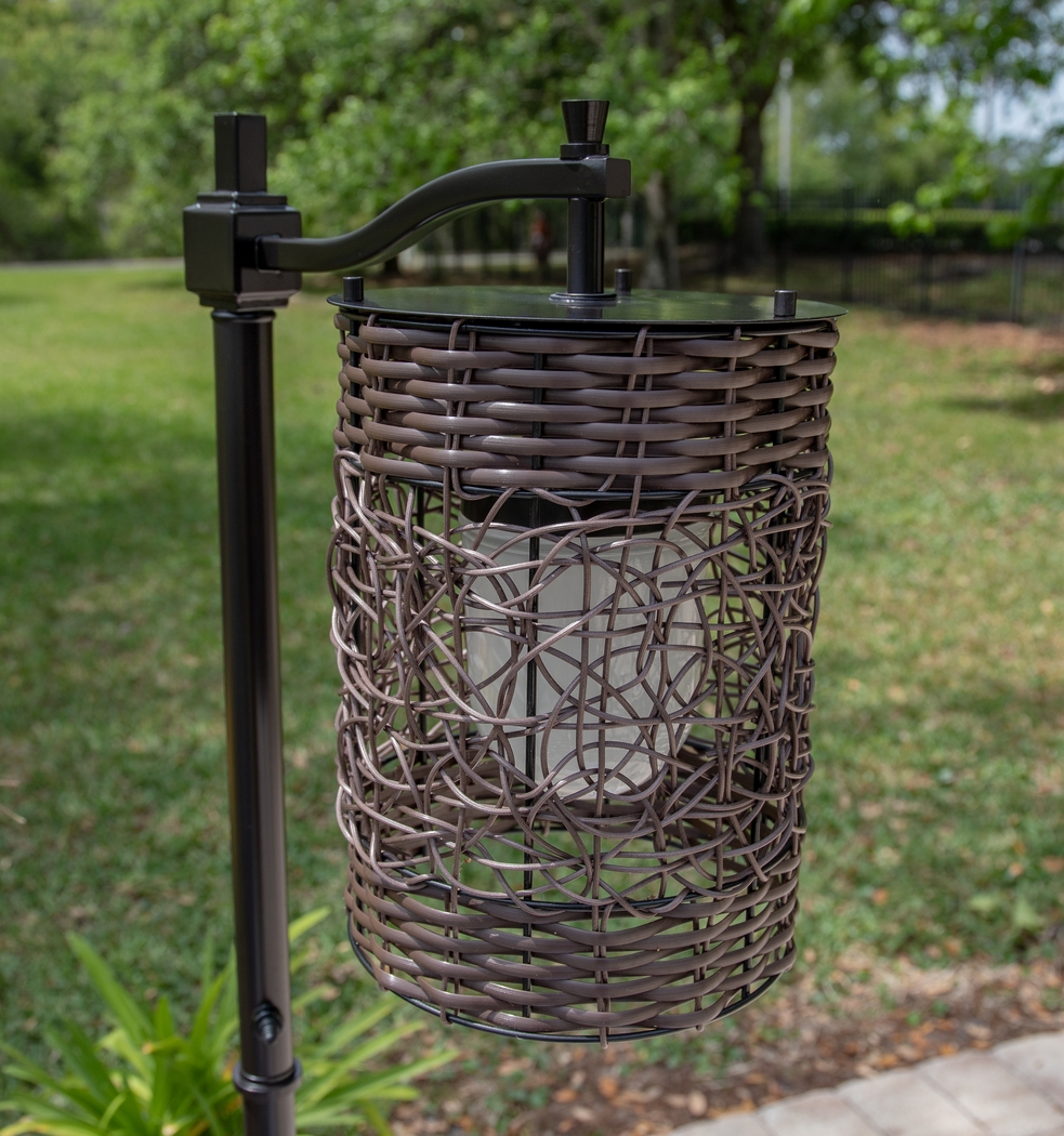 Brenty Brown Outdoor Floor Lamp - Thumbnail - Image 7