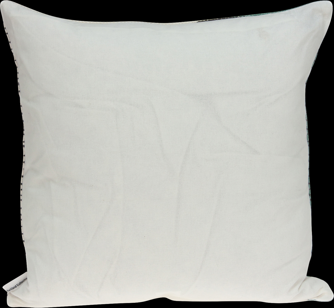 Breona Teal Accent Pillow - Thumbnail - Image 2
