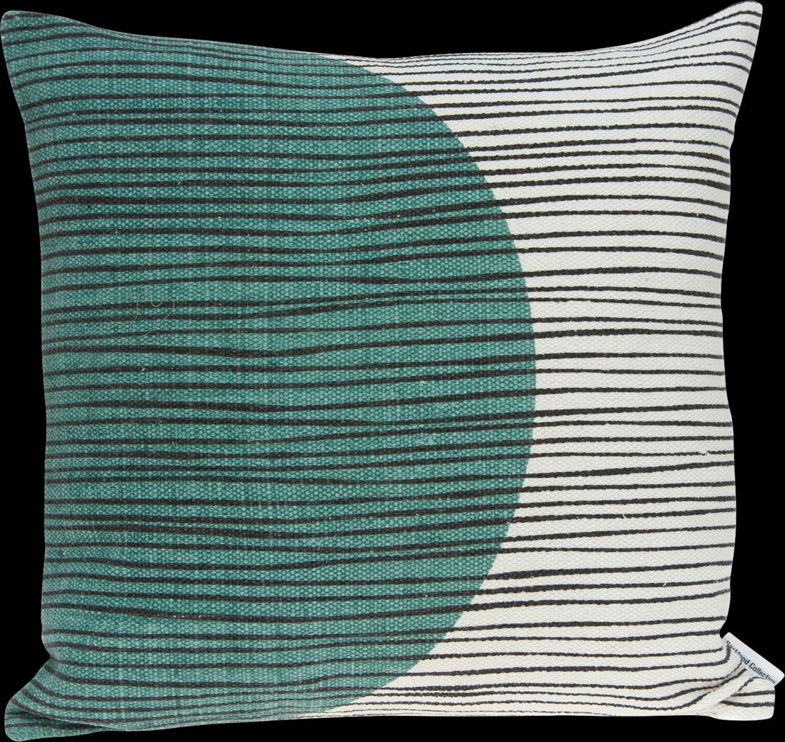 Breona Teal Accent Pillow - Thumbnail - Image 1