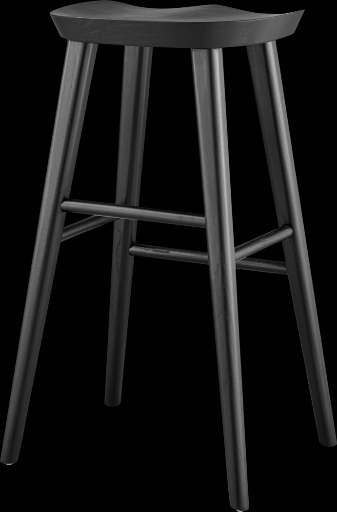Bresland Black Bar Stool - Thumbnail - Image 5