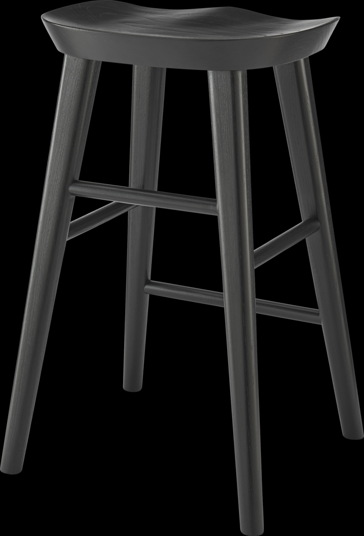 Bresland Black Counter Stool - Thumbnail - Image 5