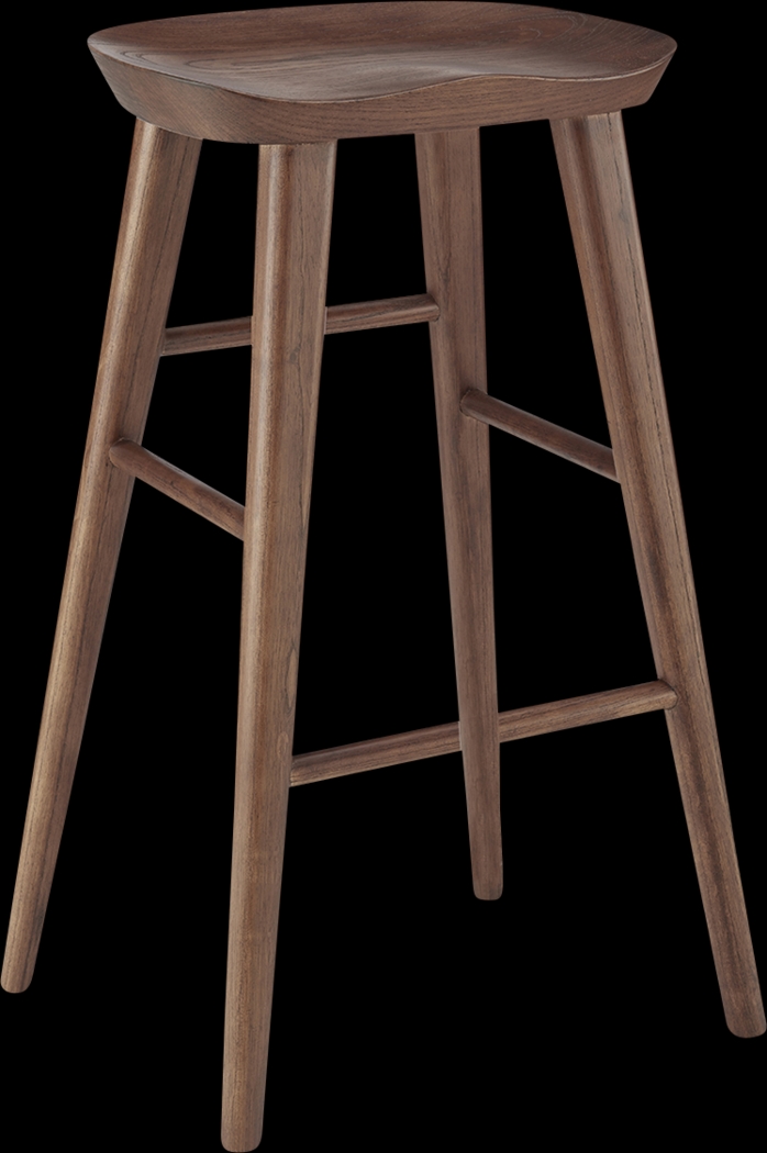 Bresland Walnut Barstool - Thumbnail - Image 4