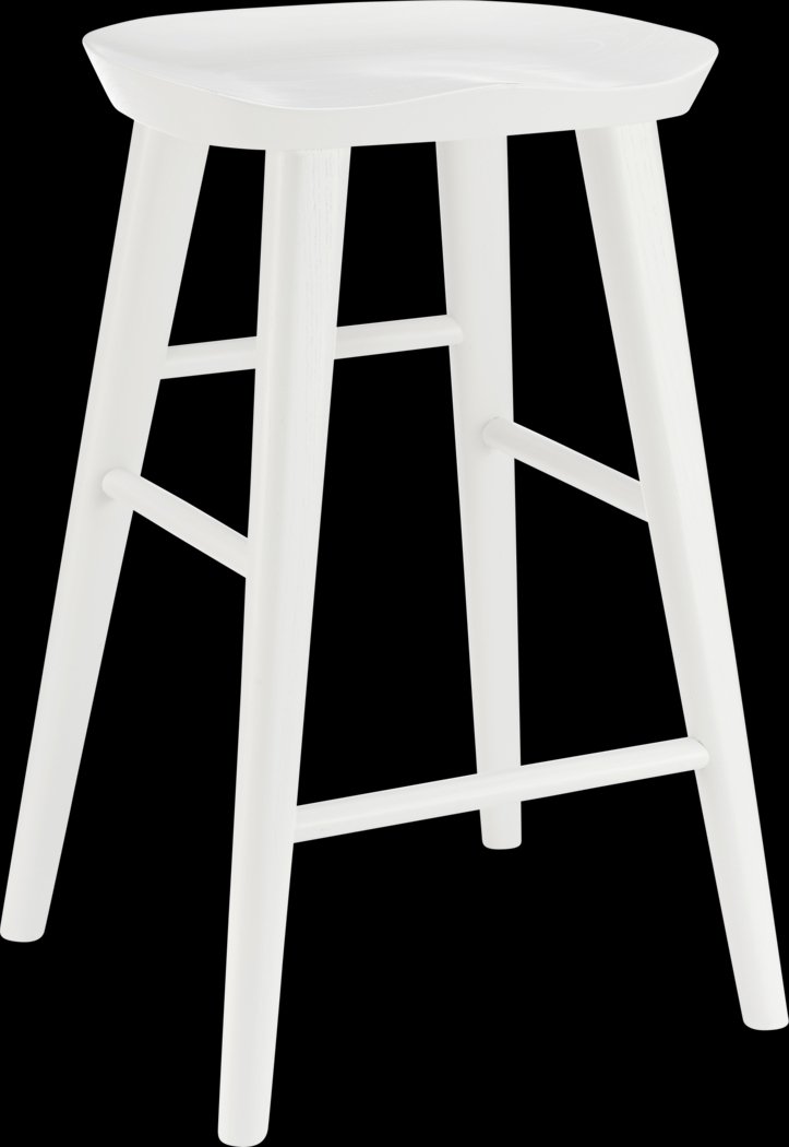 Bresland White Counter Stool - Thumbnail - Image 3