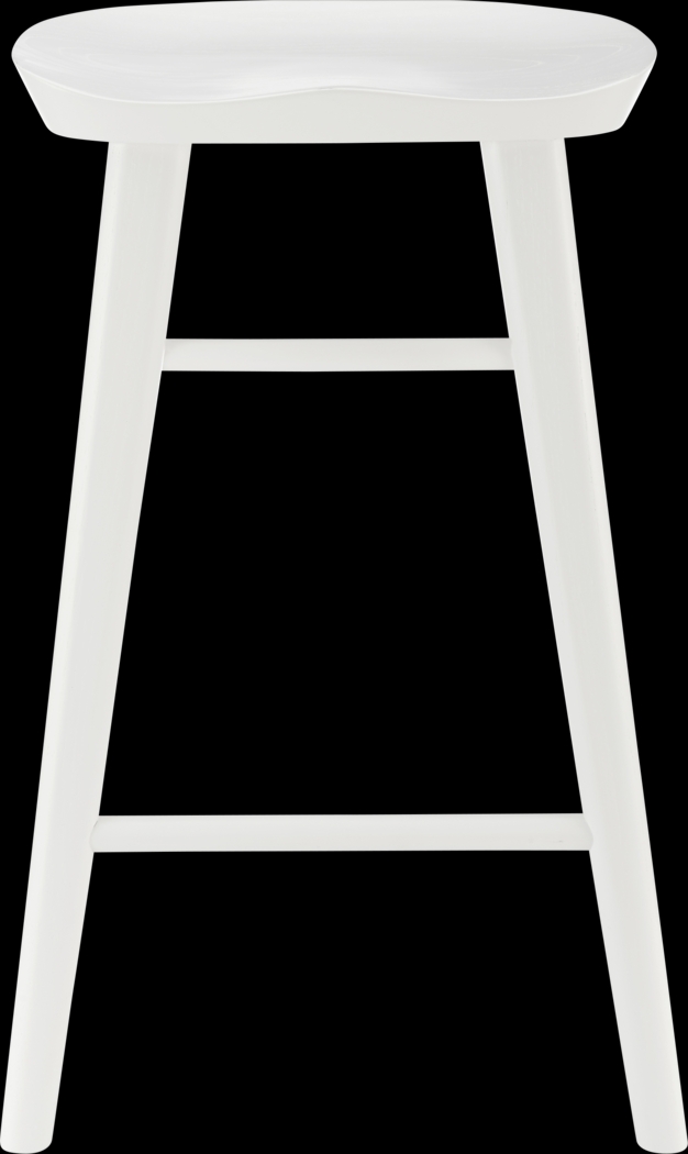 Bresland White Counter Stool - Thumbnail - Image 1