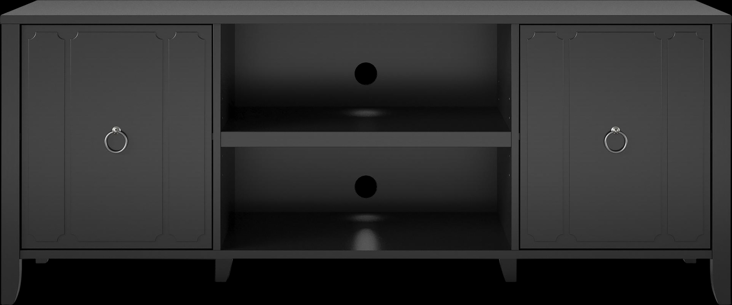 Breslaw Black 59 in. Console - Thumbnail - Image 3