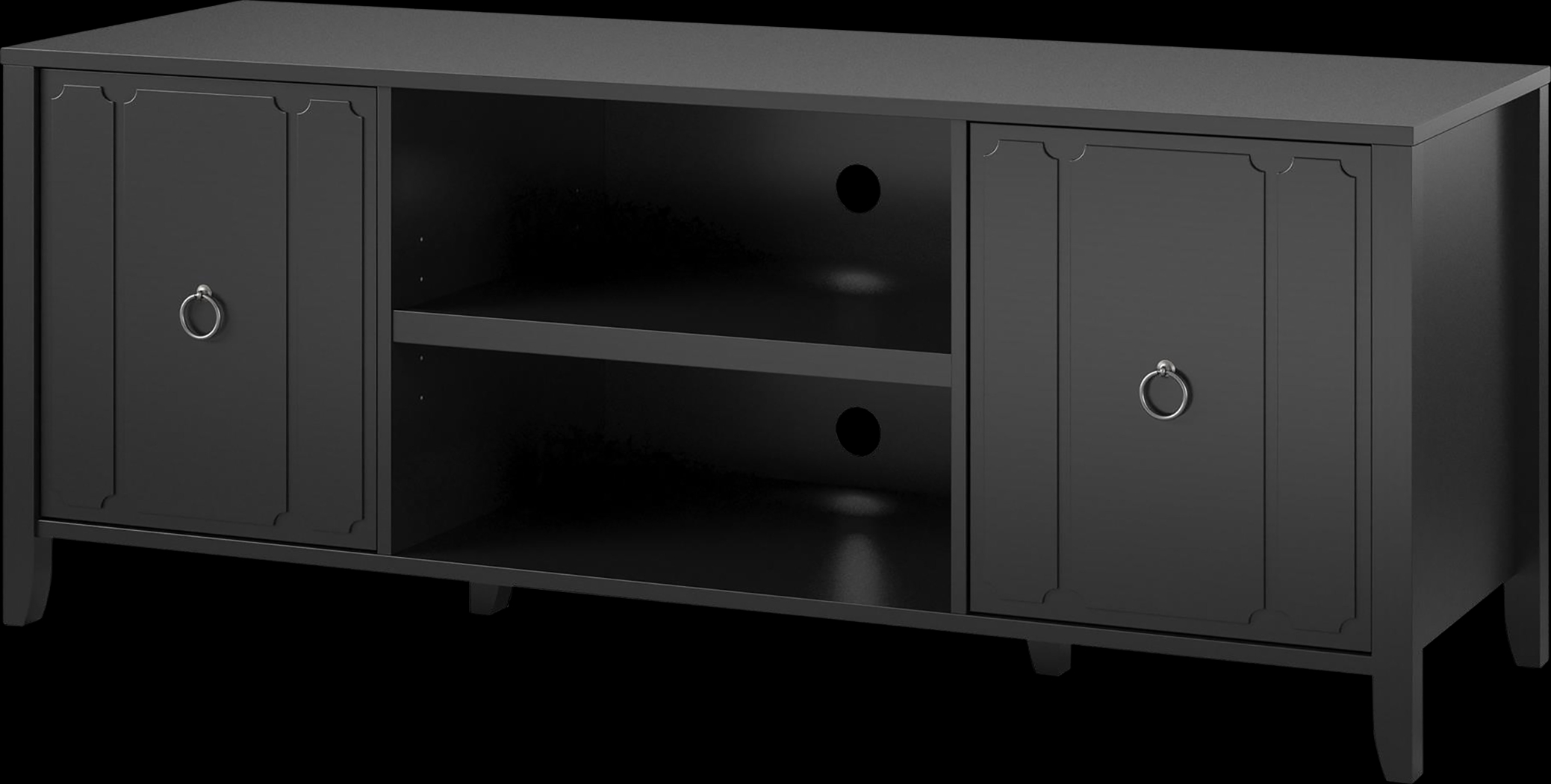 Breslaw Black 59 in. Console - Thumbnail - Image 7