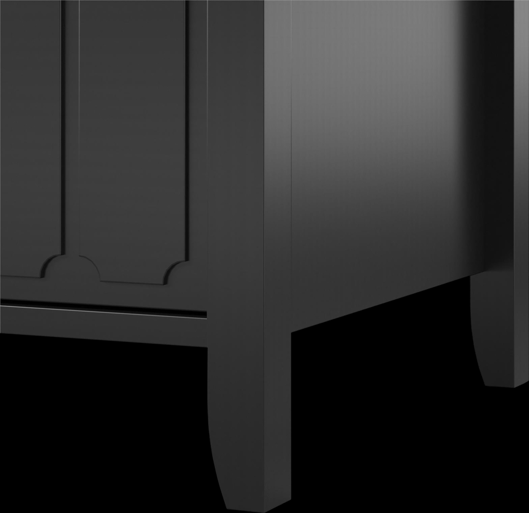 Breslaw Black 59 in. Console - Thumbnail - Image 9