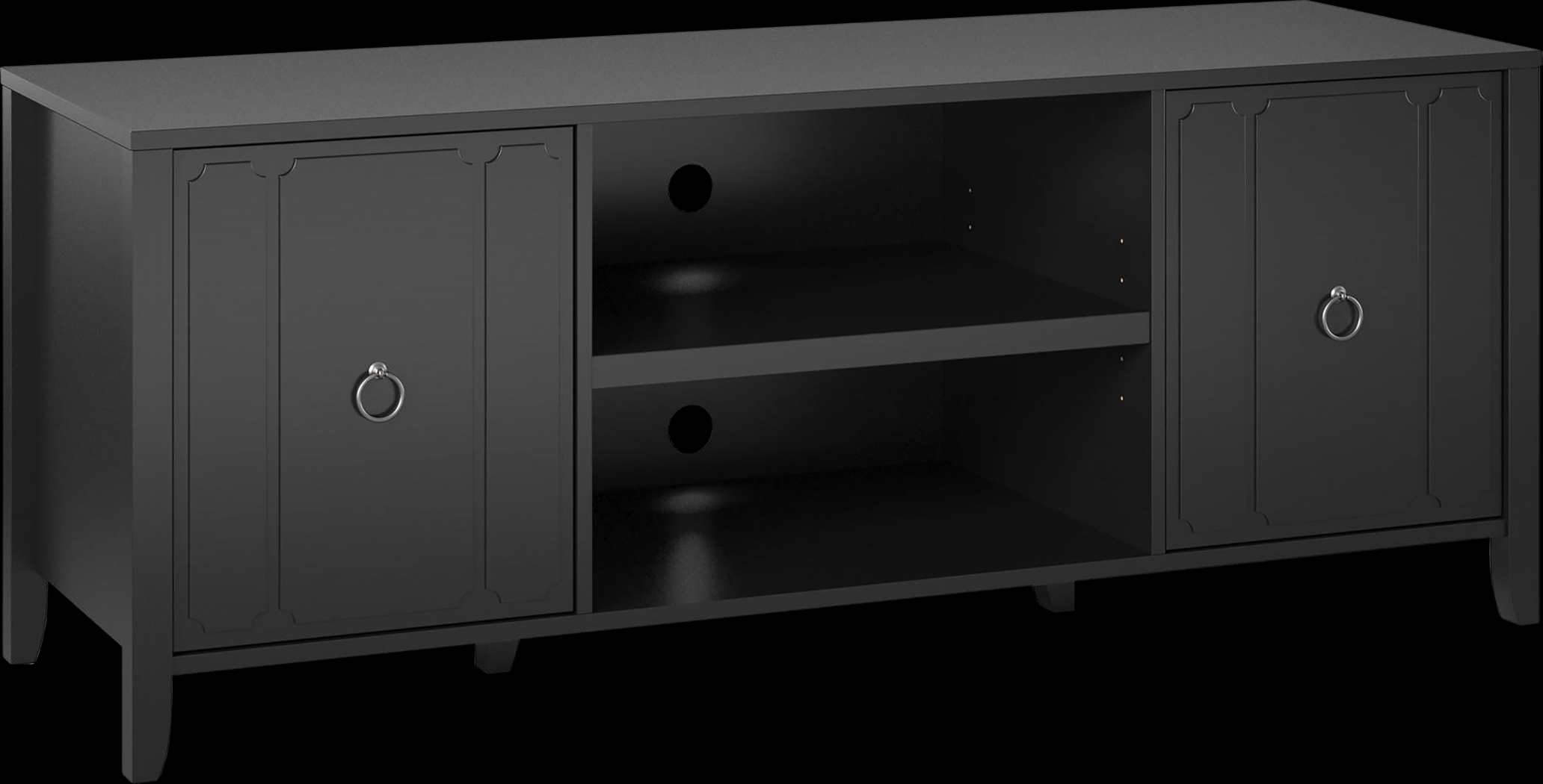 Breslaw Black 59 in. Console - Thumbnail - Image 1